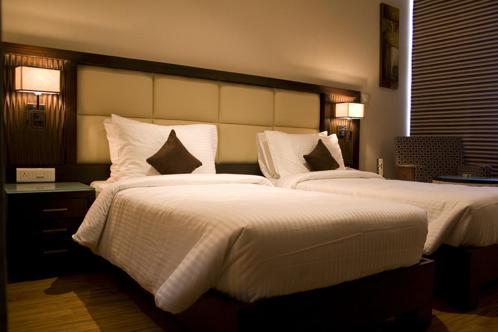 Hotel La Abode Hamirgarh Rom bilde